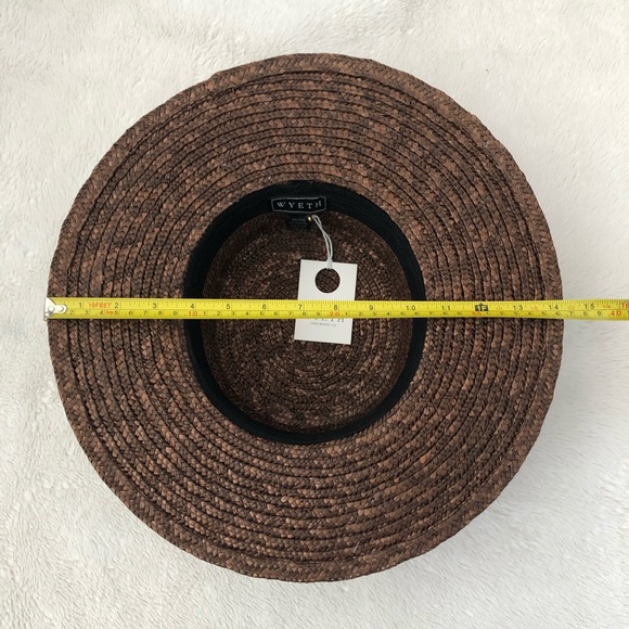WYETH - brown boater hat - Picture 6 of 7